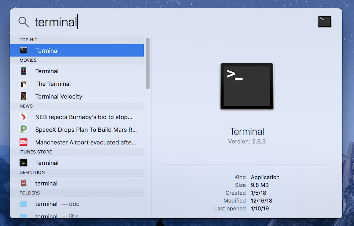 mac os different shell for different terminal windows